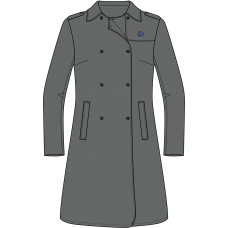 Trench Coat with Detachable Fleece Vest